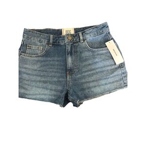 Women's Urban Outfitters BDG Denim Jean Cut Off Shorts 27‎ Indigo $39 New Ripped